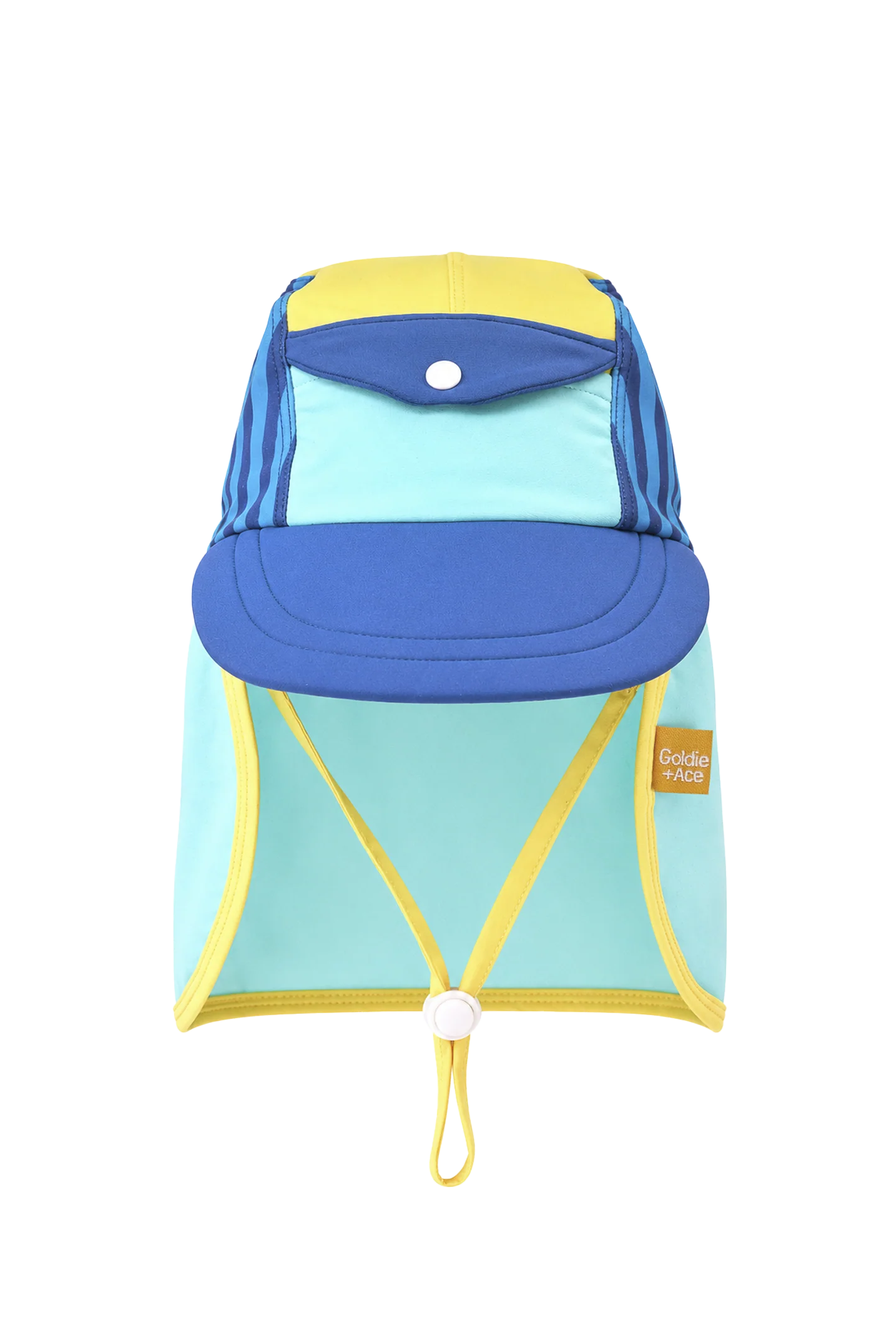 Goldie + Ace - Stripe Panel Legionnaires Swim Hat Goldie + Ace