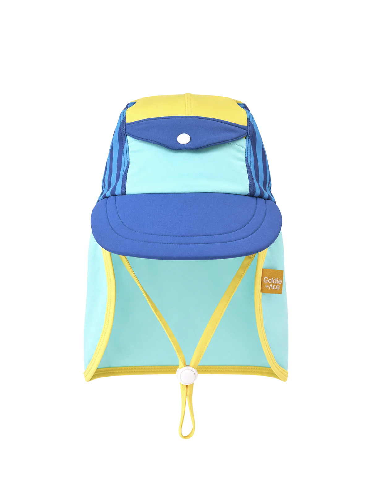 Goldie + Ace - Stripe Panel Legionnaires Swim Hat Goldie + Ace