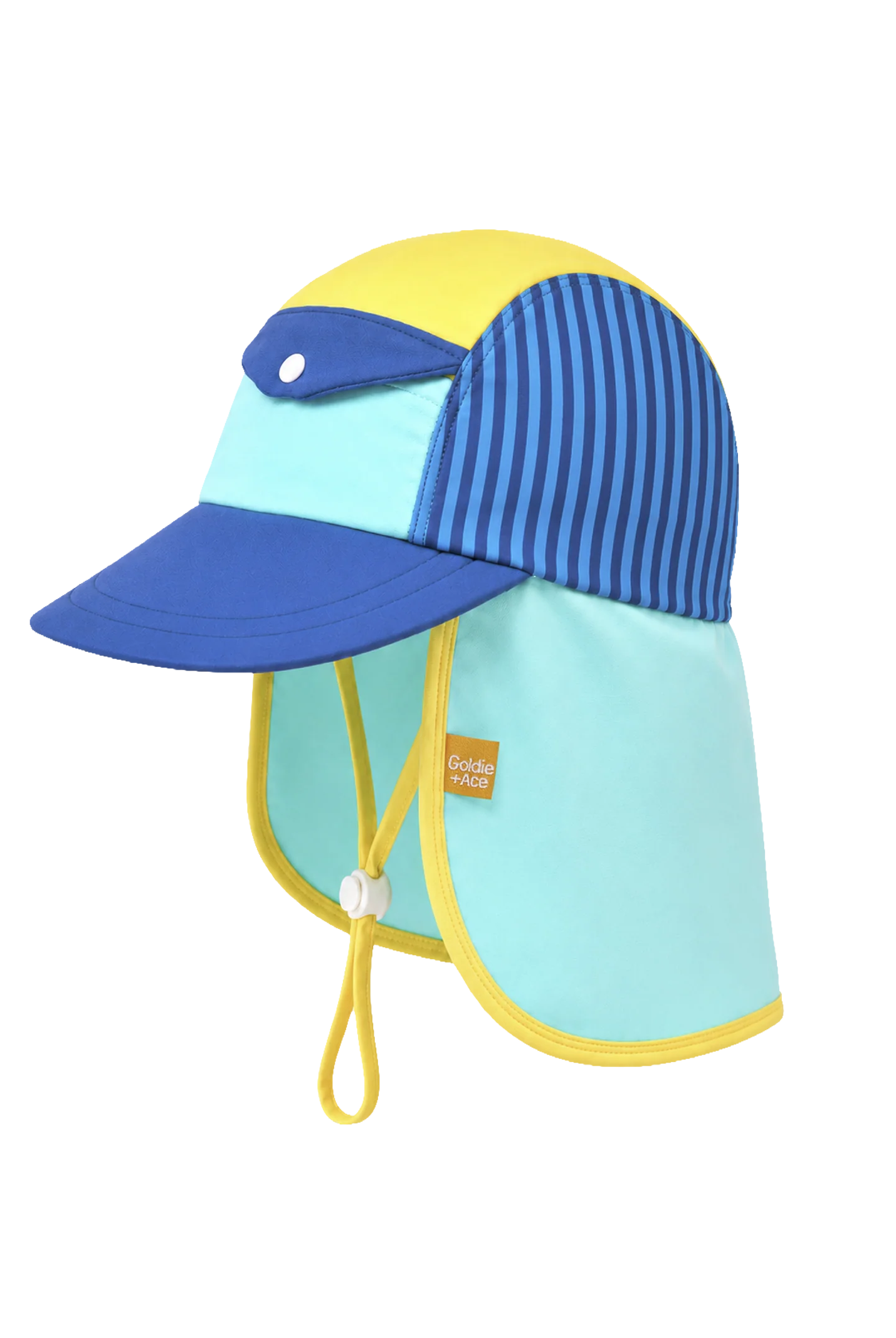 Goldie + Ace - Stripe Panel Legionnaires Swim Hat Goldie + Ace