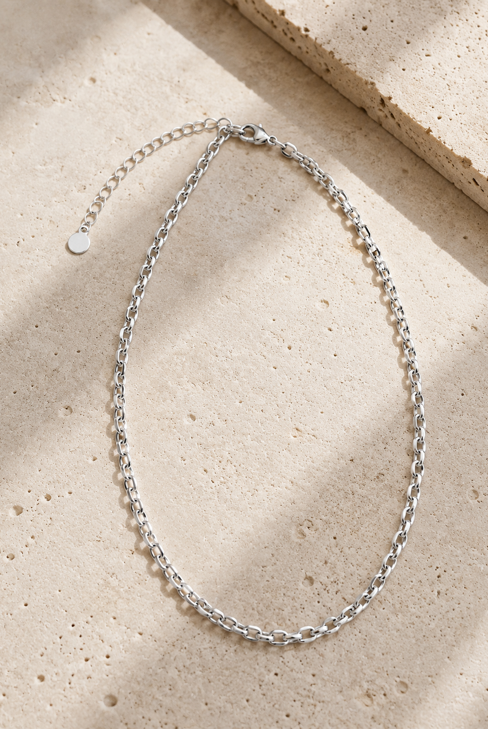 Rope Sterling Silver Necklace Dear Blackbird Boutique
