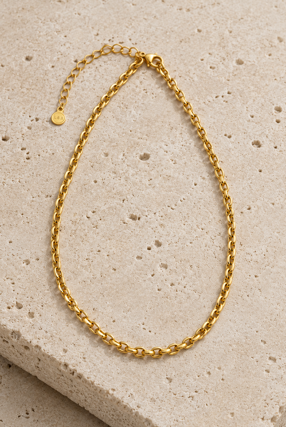 Rope 18K Gold Necklace Dear Blackbird Boutique