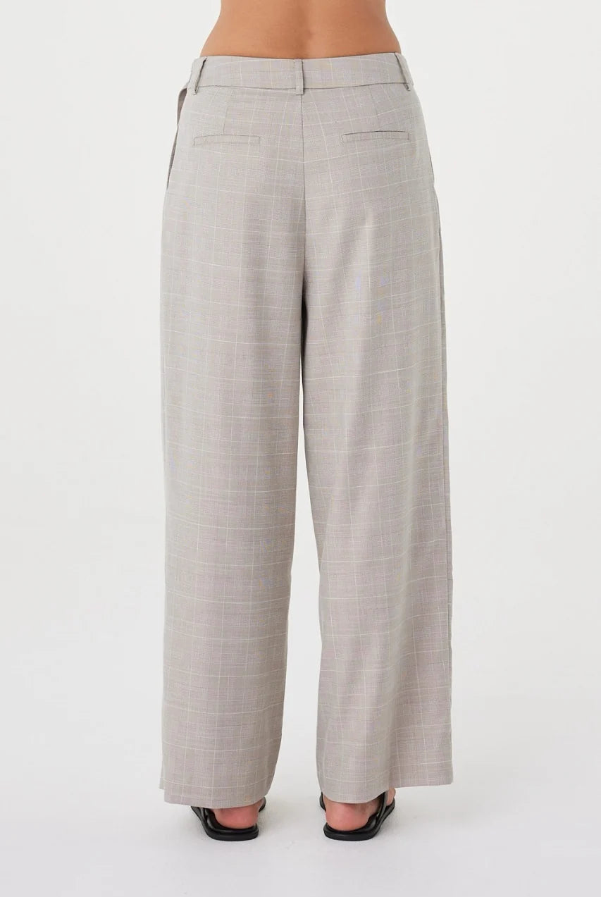 Arcaa - Calla Pant (Taupe Plaid) Arcaa