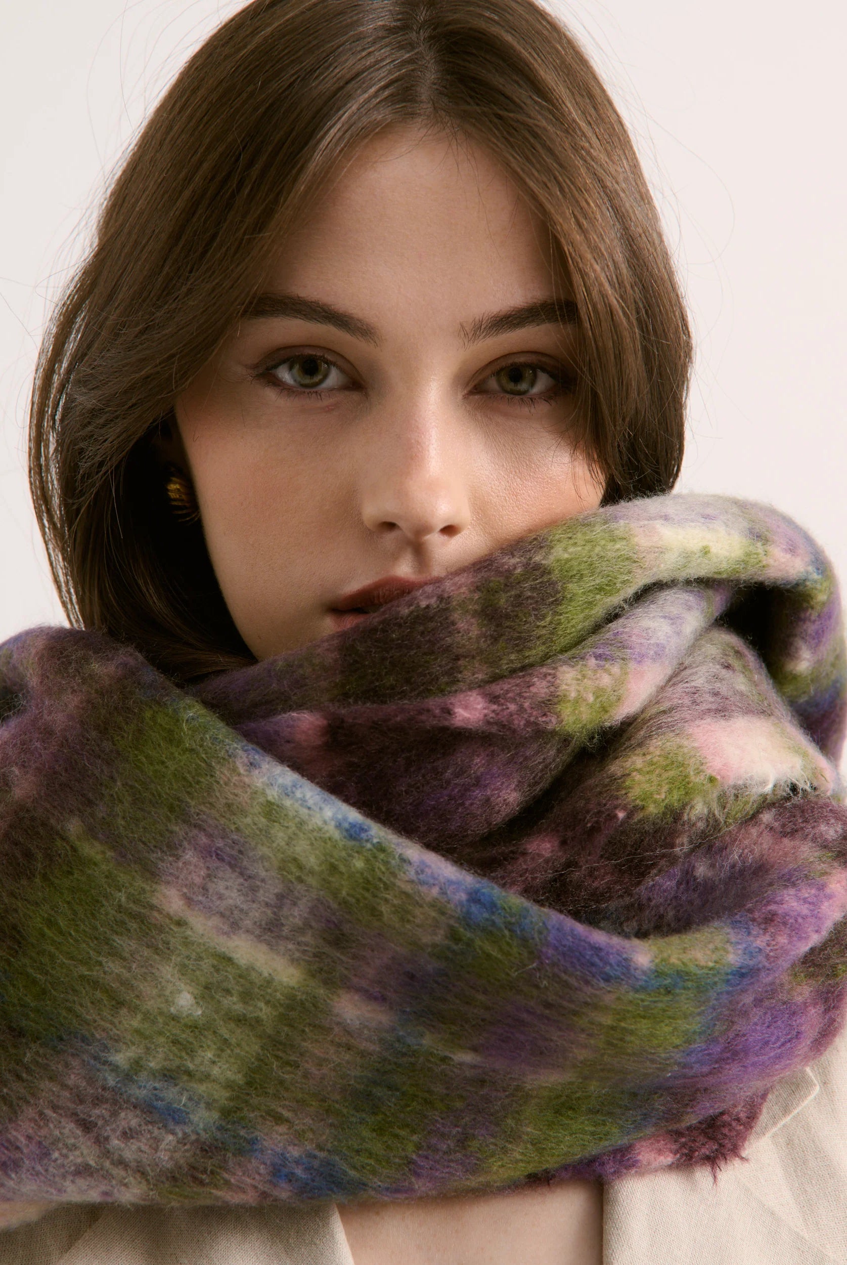 Vacanza Fluffy Scarf Dear Blackbird Boutique