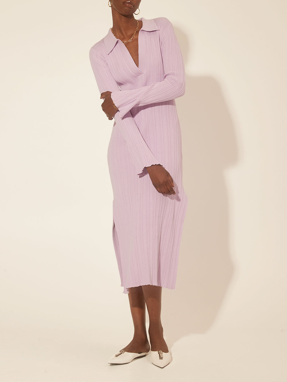Kivari Alana Knit Dress - Lilac Kivari