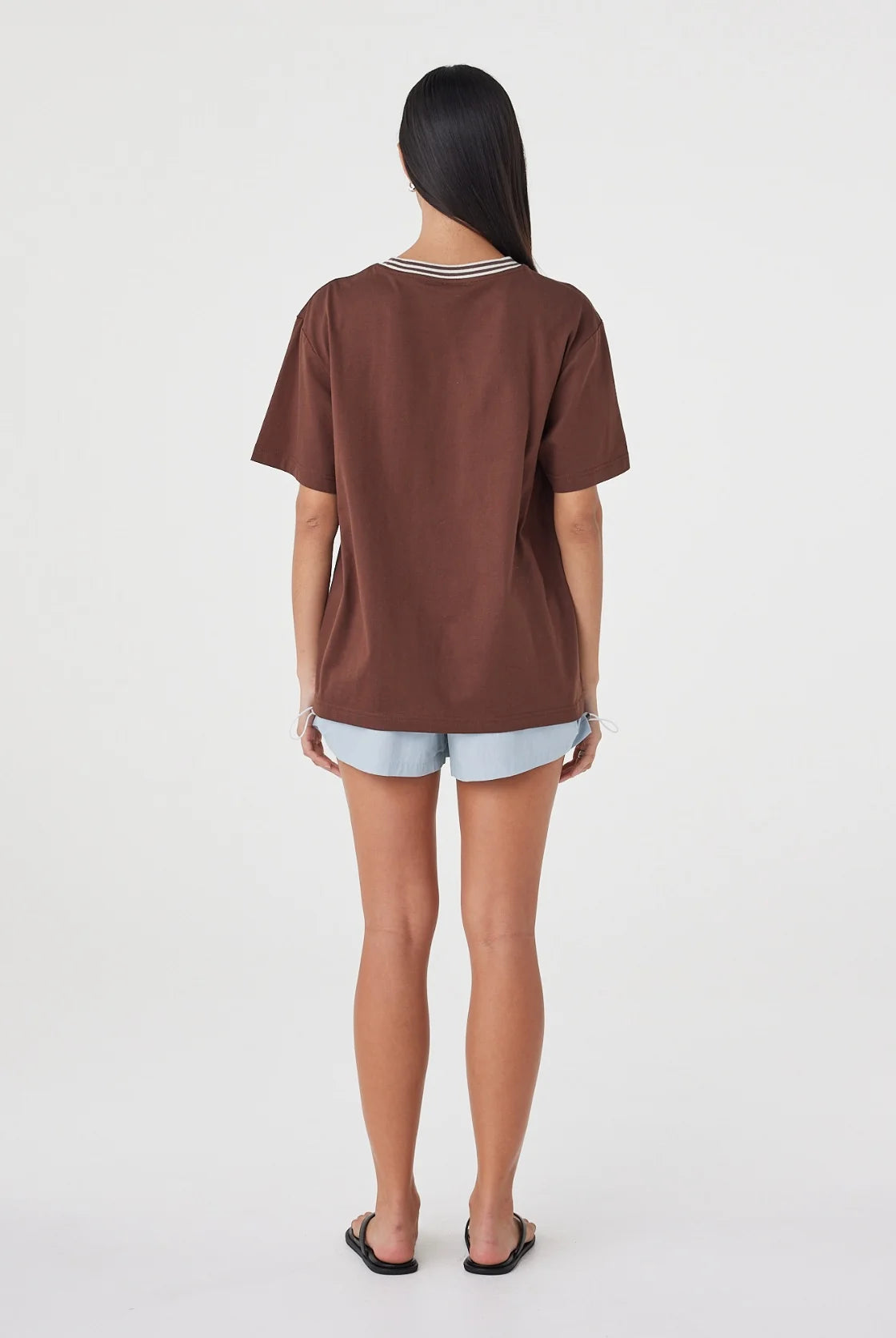 Arcaa - Kylen Tee (Espresso & Cream) Arcaa