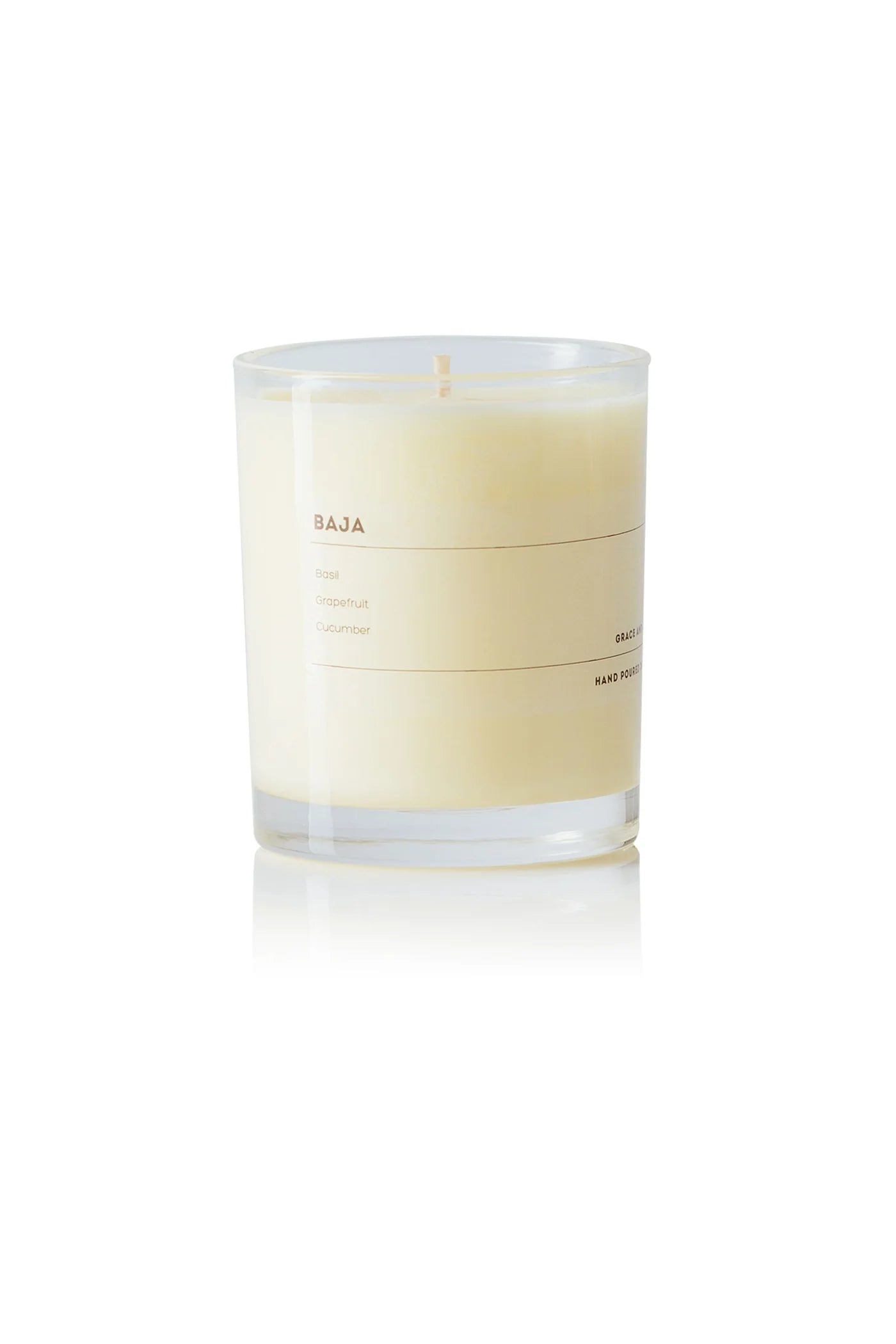 Grace and James - Bare 40hr Candle (Baja) Grace and James