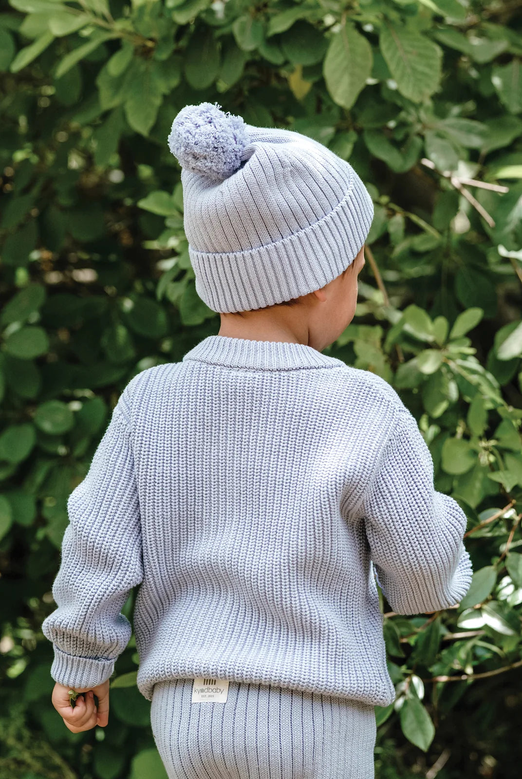 KYND Baby - Chunky Rib Knit Beanie (Sky Blue) KYND Baby