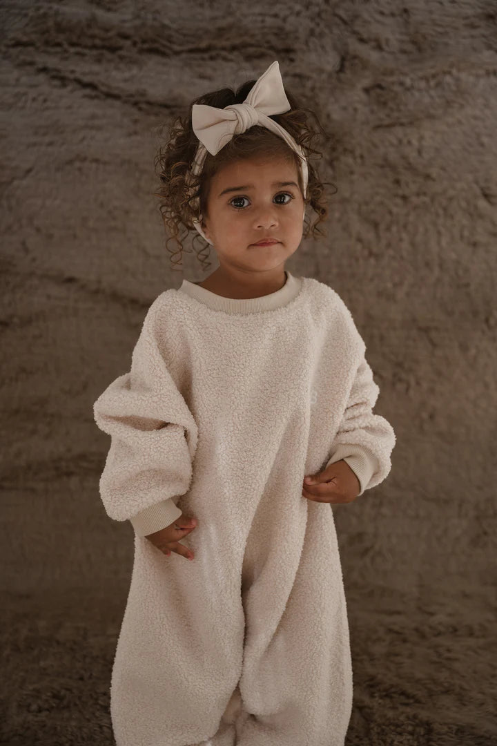 Cinnamon Baby - Teddy Lounge Suit (Cream) Cinnamon Baby