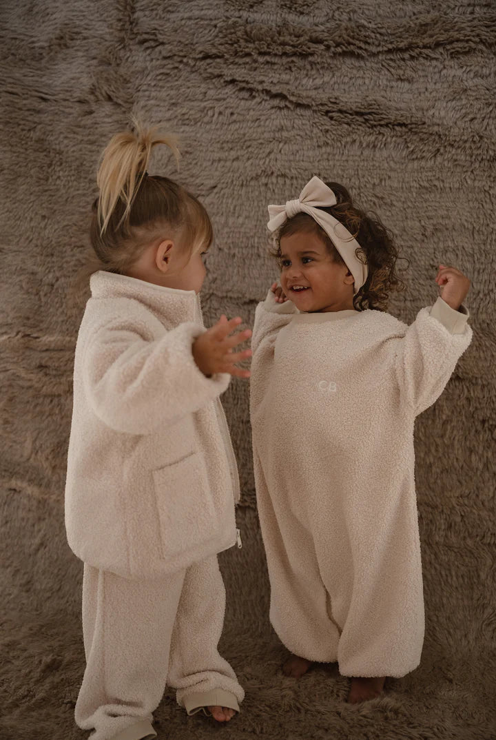 Cinnamon Baby - Teddy Lounge Suit (Cream) Cinnamon Baby