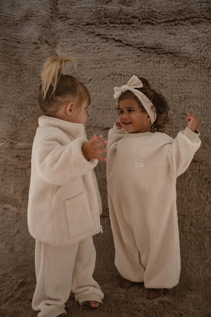 Cinnamon Baby - Teddy Lounge Suit (Cream) Cinnamon Baby