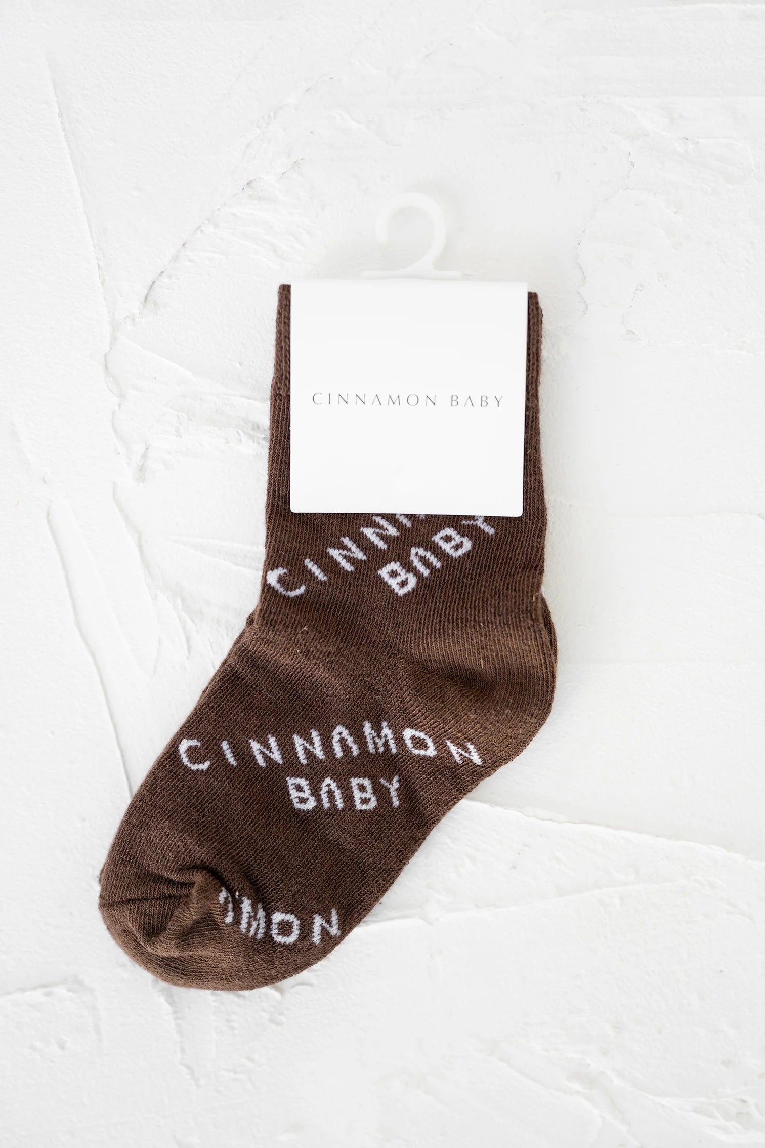 Cinnamon Baby - CB Logo Socks (Chocolate) Cinnamon Baby
