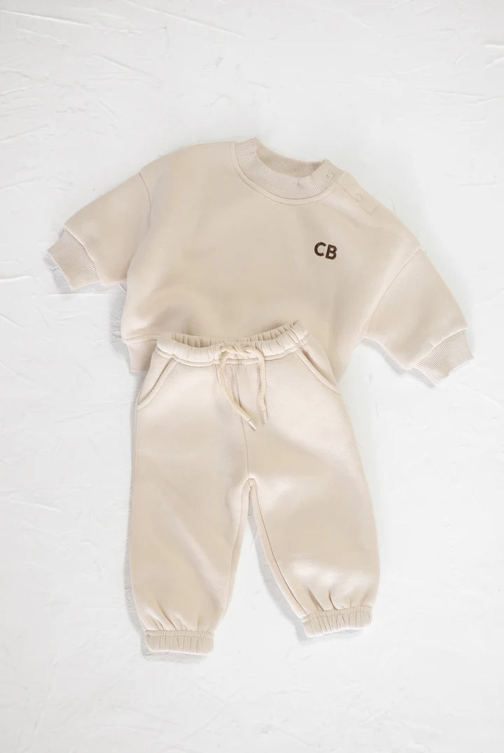 Cinnamon Baby - CB Logo Set (Cream) Cinnamon Baby