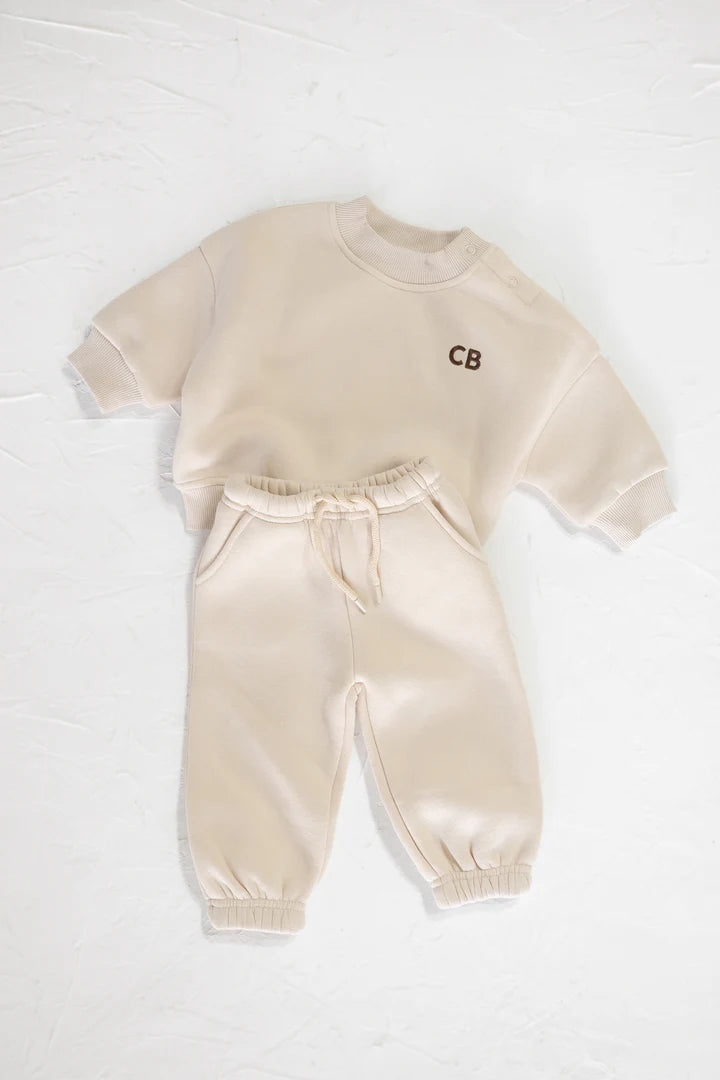 Cinnamon Baby - CB Logo Set (Cream) Cinnamon Baby