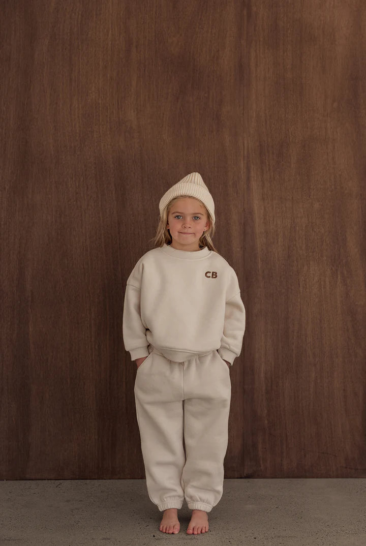 Cinnamon Baby - CB Logo Set (Cream) Cinnamon Baby