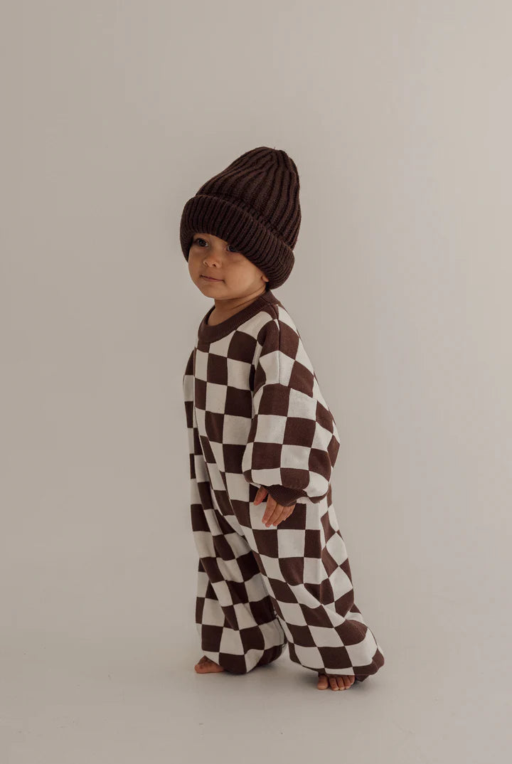 Cinnamon Baby - Knitted Lounge Suit (Chocolate) Cinnamon Baby