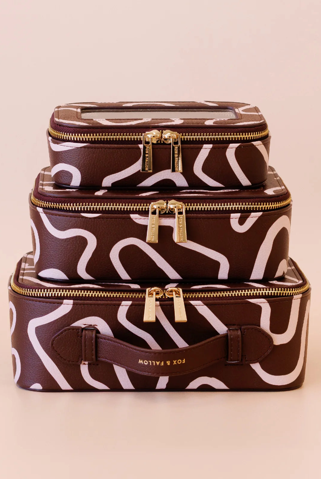 Fox & Fallow - Cosmetic Nested Trio Set (Como) Fox & Fallow