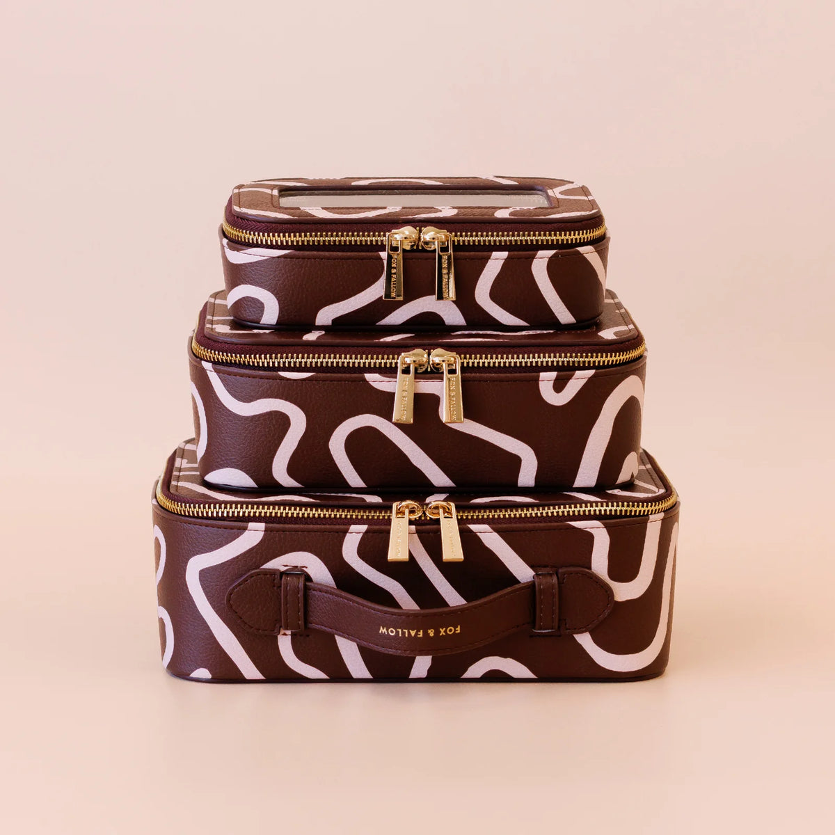 Fox & Fallow - Cosmetic Nested Trio Set (Como) Fox & Fallow
