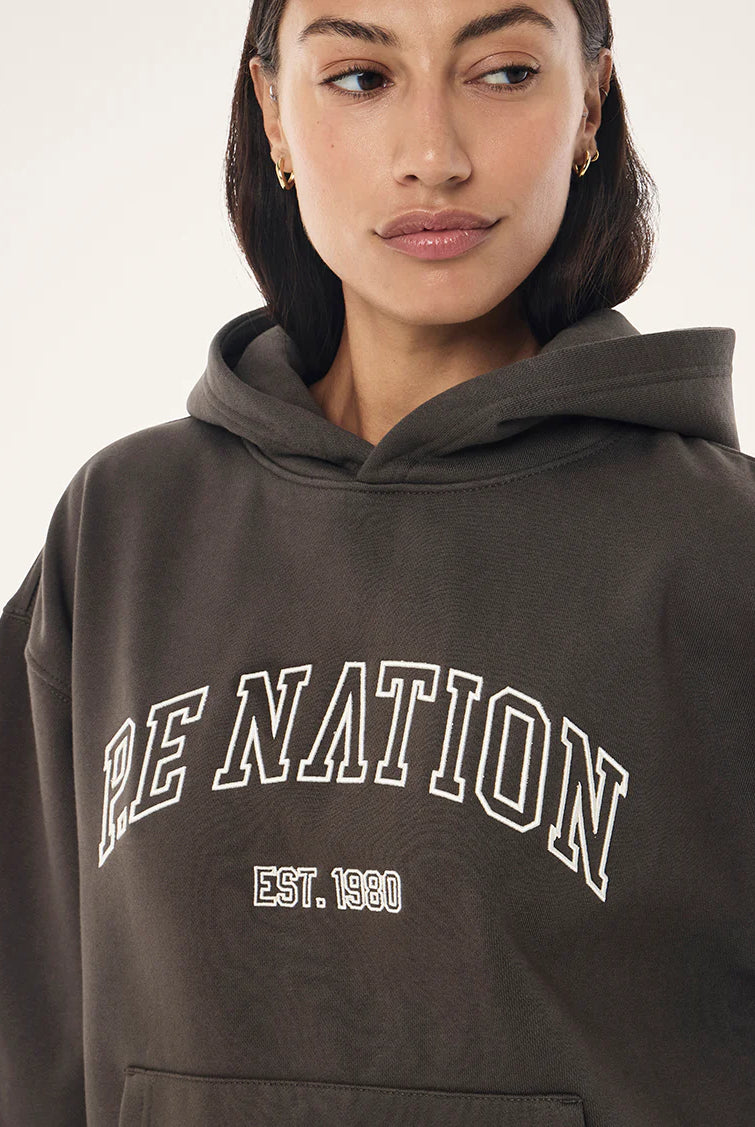 P.E Nation - Core Hoodie (Dark Olive) P.E Nation