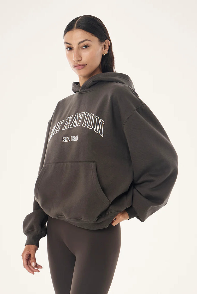 P.E Nation - Core Hoodie (Dark Olive) P.E Nation