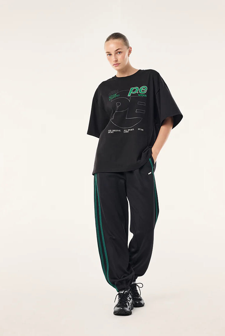 P.E Nation - Current Oversized Tee (Black) P.E Nation