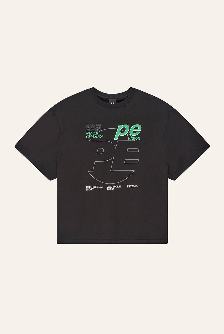 P.E Nation - Current Oversized Tee (Black) P.E Nation