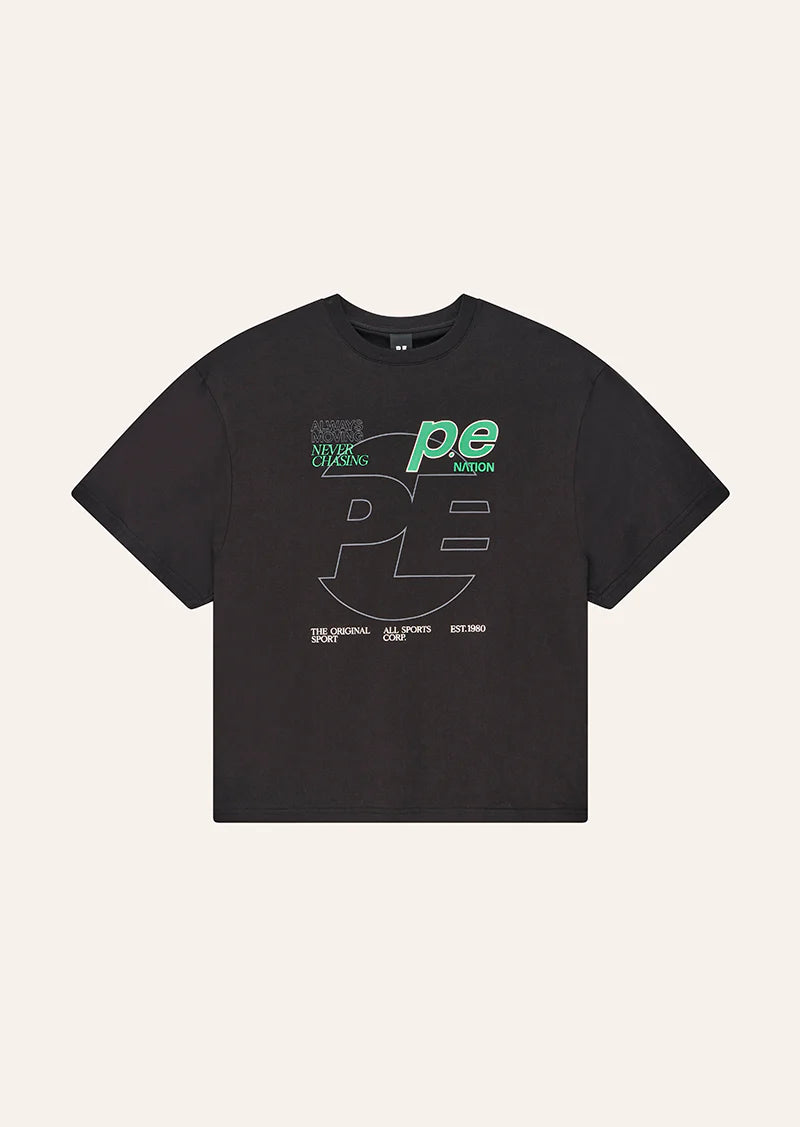 P.E Nation - Current Oversized Tee (Black) P.E Nation