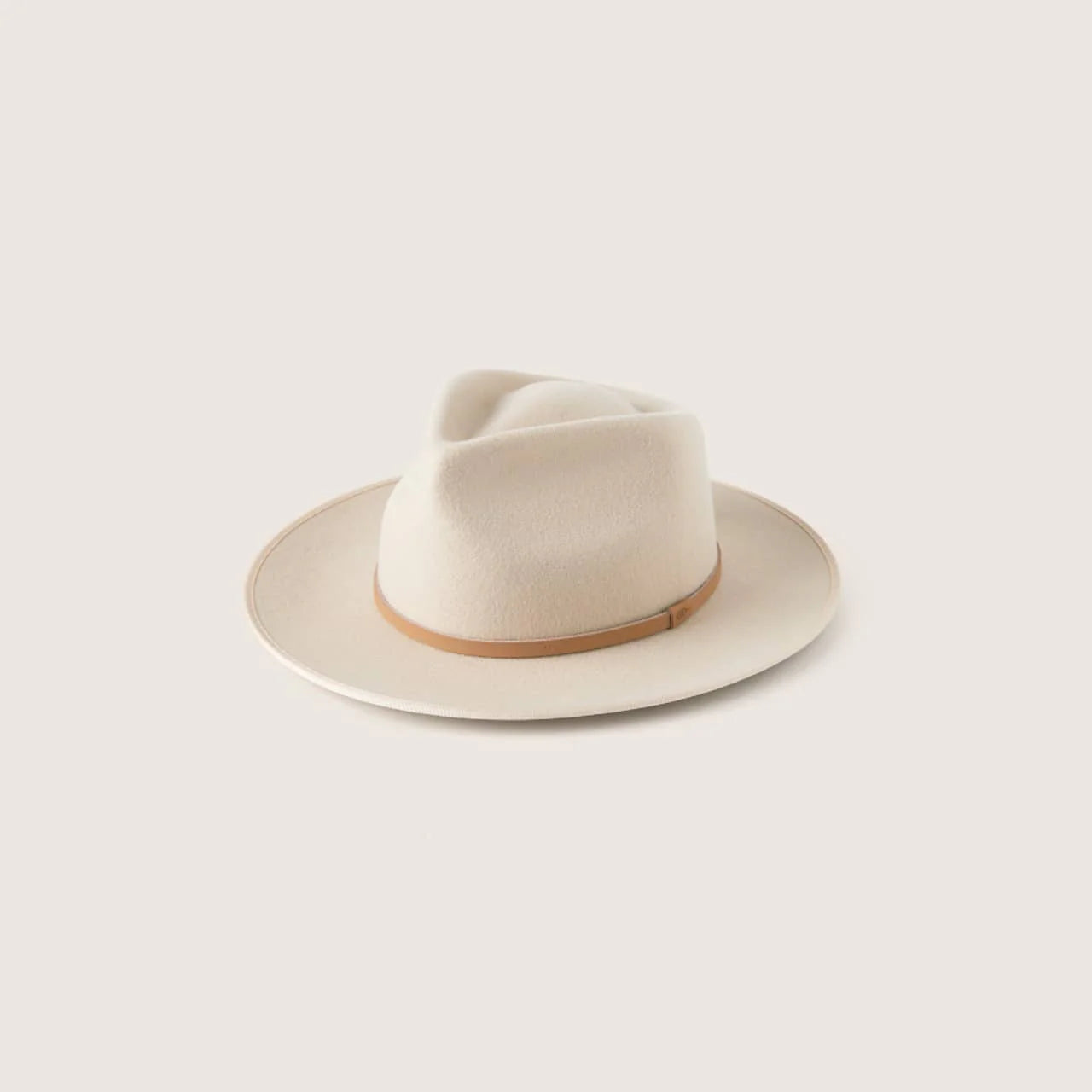 Will & Bear - Calloway Felt Fedora Hat (Cream) Will + Bear