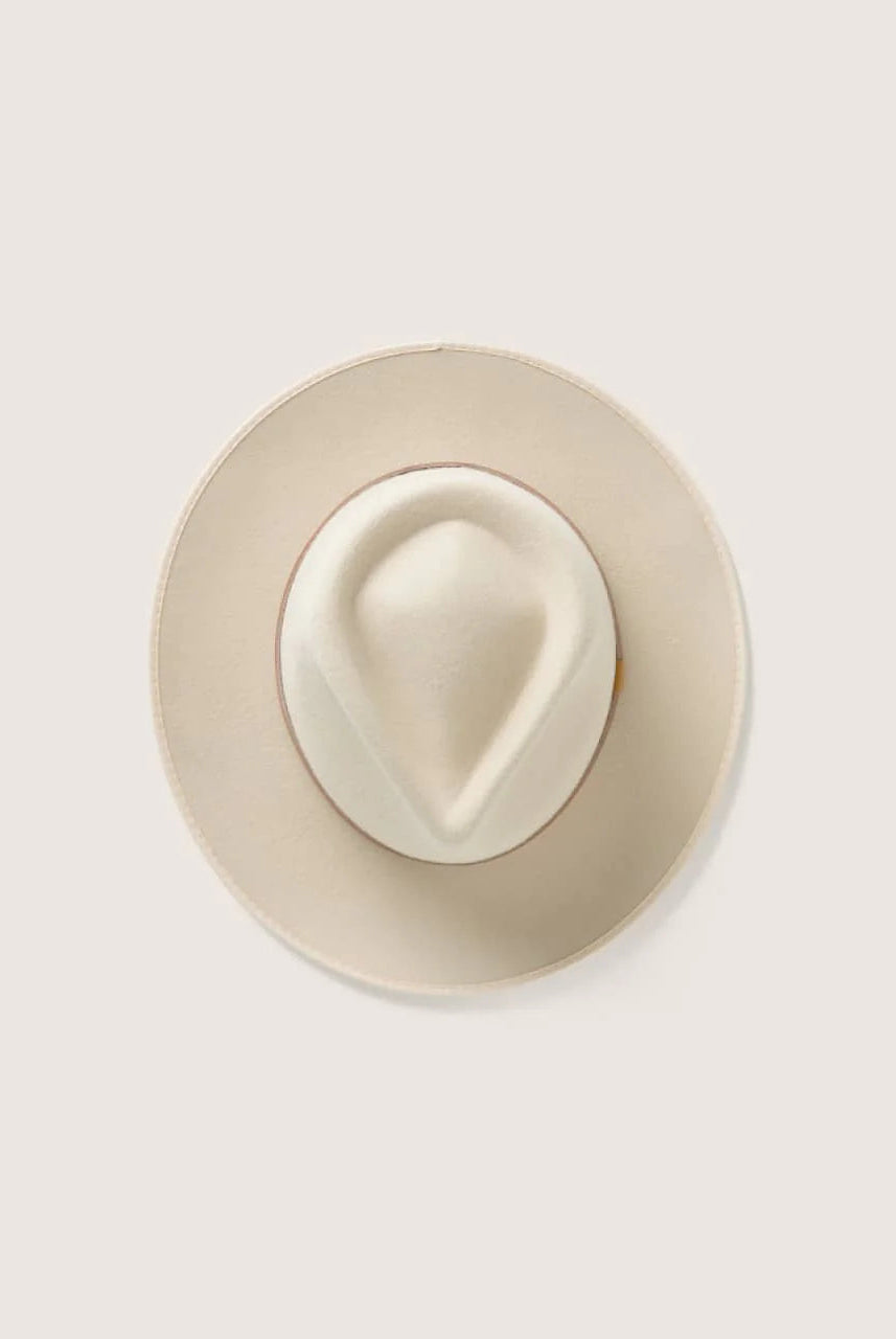Will & Bear - Calloway Felt Fedora Hat (Cream) Will + Bear