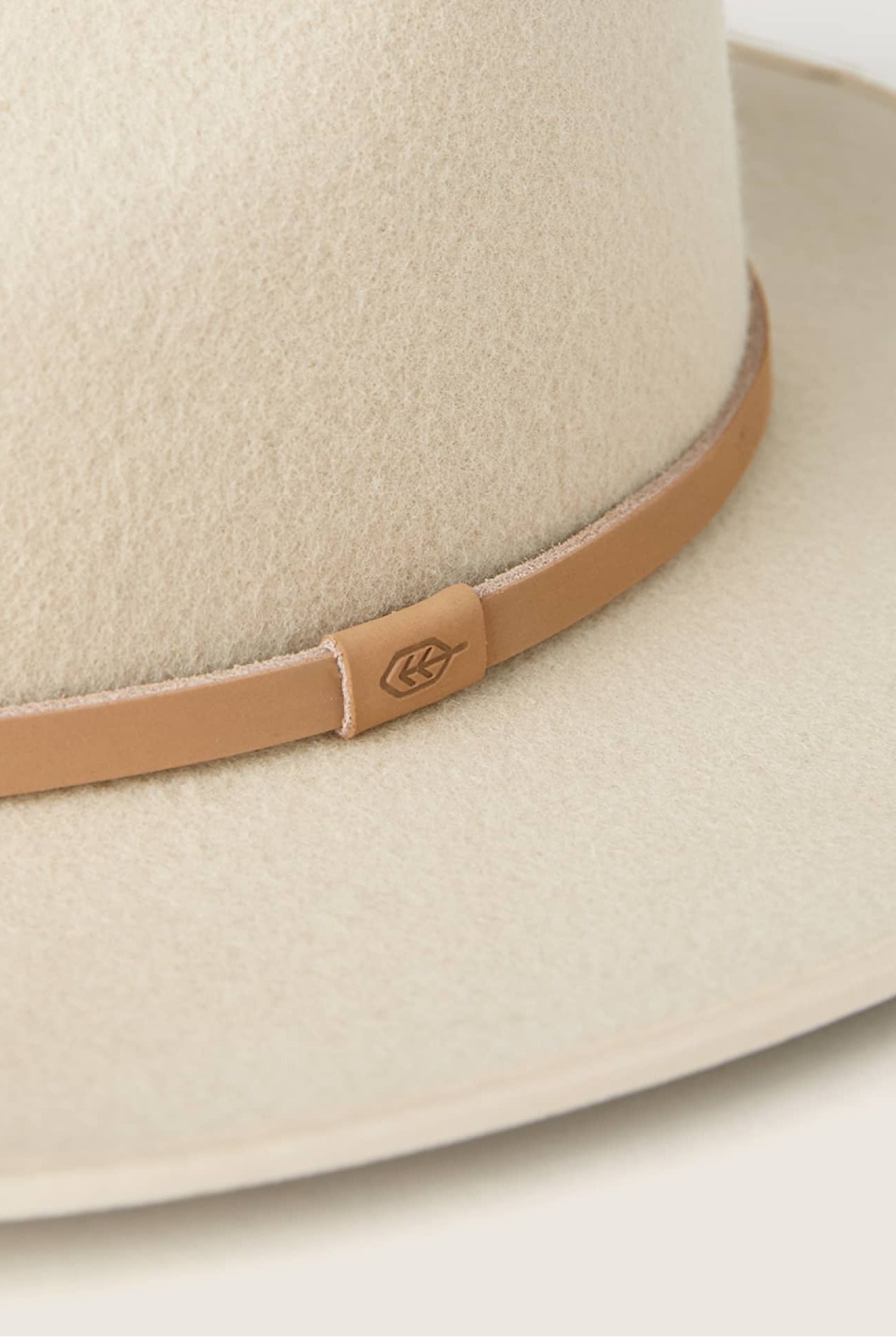Will & Bear - Calloway Felt Fedora Hat (Cream) Will + Bear