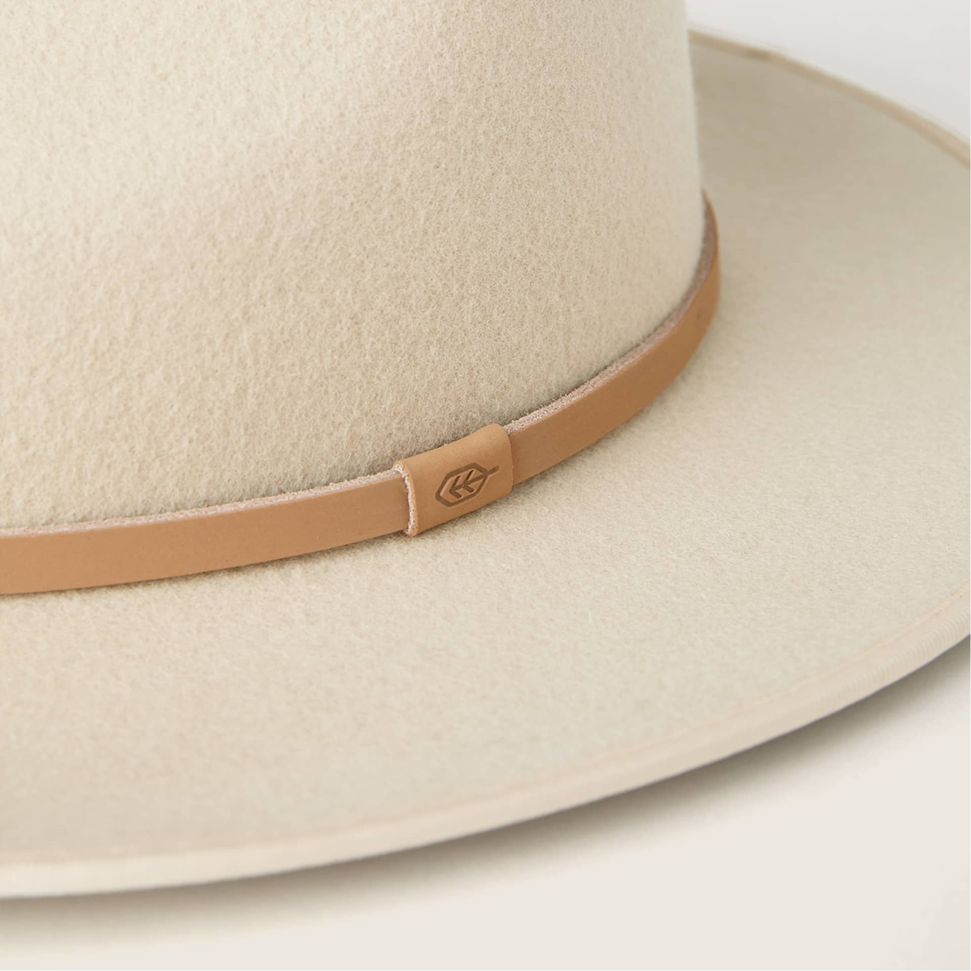 Will & Bear - Calloway Felt Fedora Hat (Cream) Will + Bear