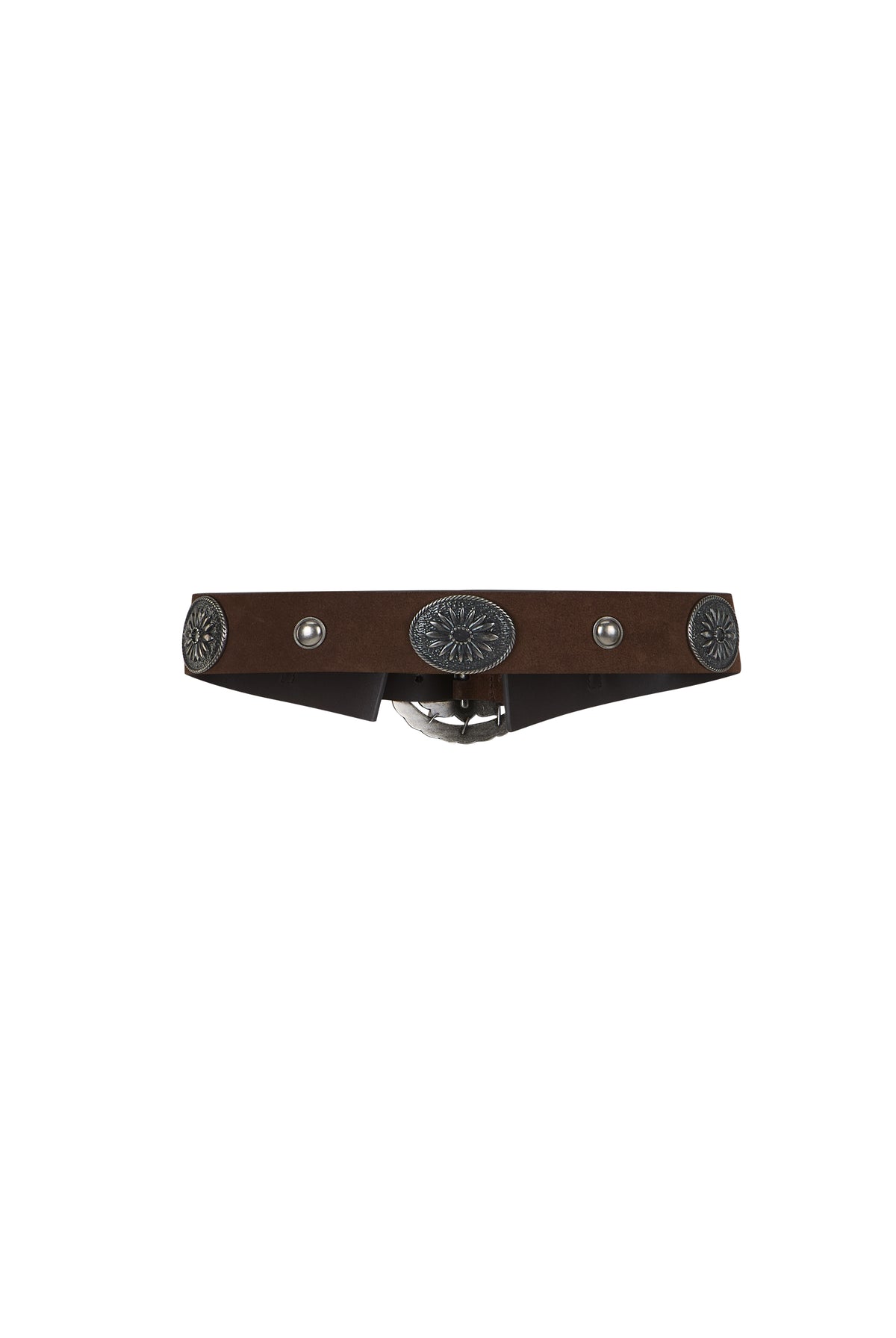 Spell - Clandestine Suede Belt (Chocolate) Spell