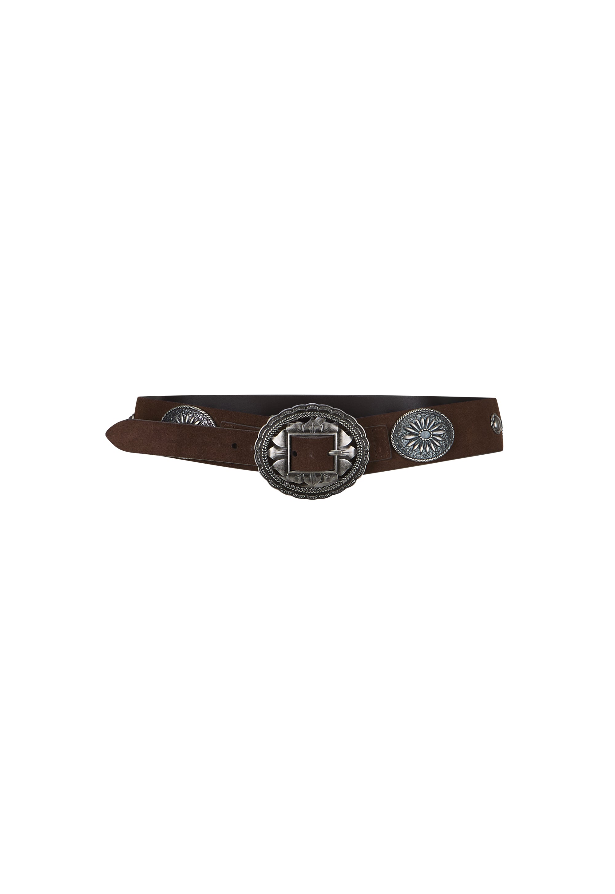 Spell - Clandestine Suede Belt (Chocolate) Spell