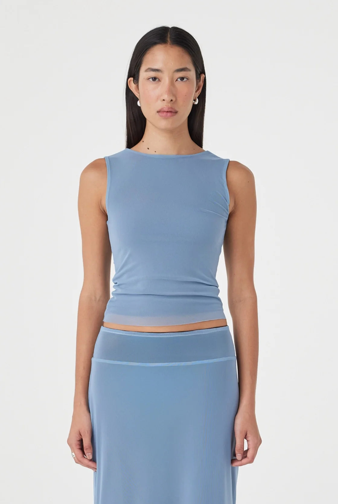 Arcaa - Eden Reversible Top (Pale Blue & Espresso) Arcaa