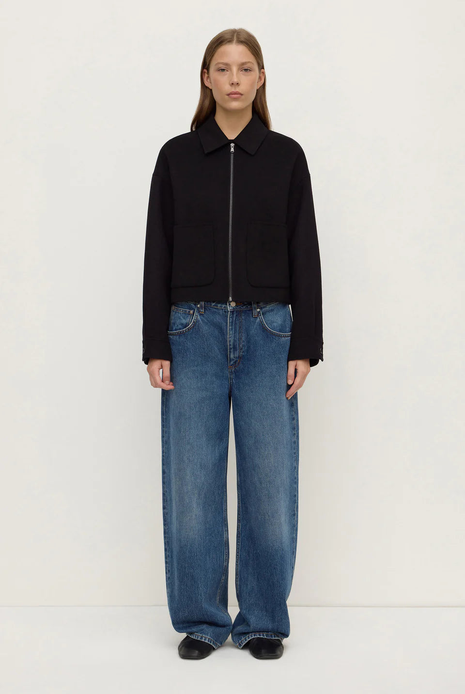 Assembly Label - Dallas Wool Jacket (Black) Assembly Label