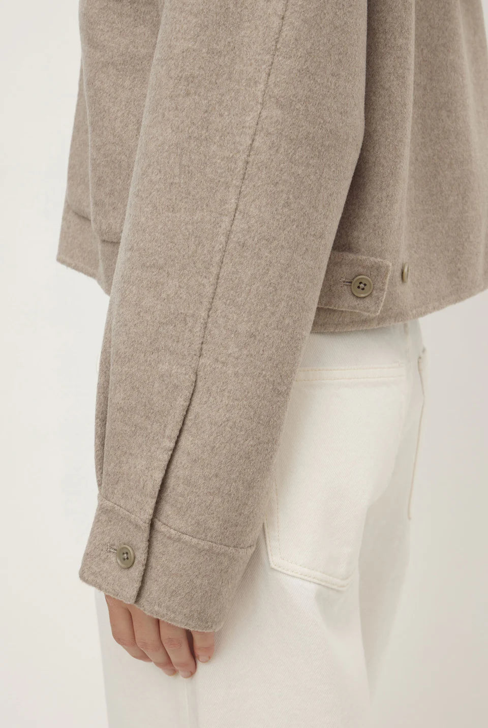 Assembly Label - Dallas Wool Jacket (Pebble) Assembly Label