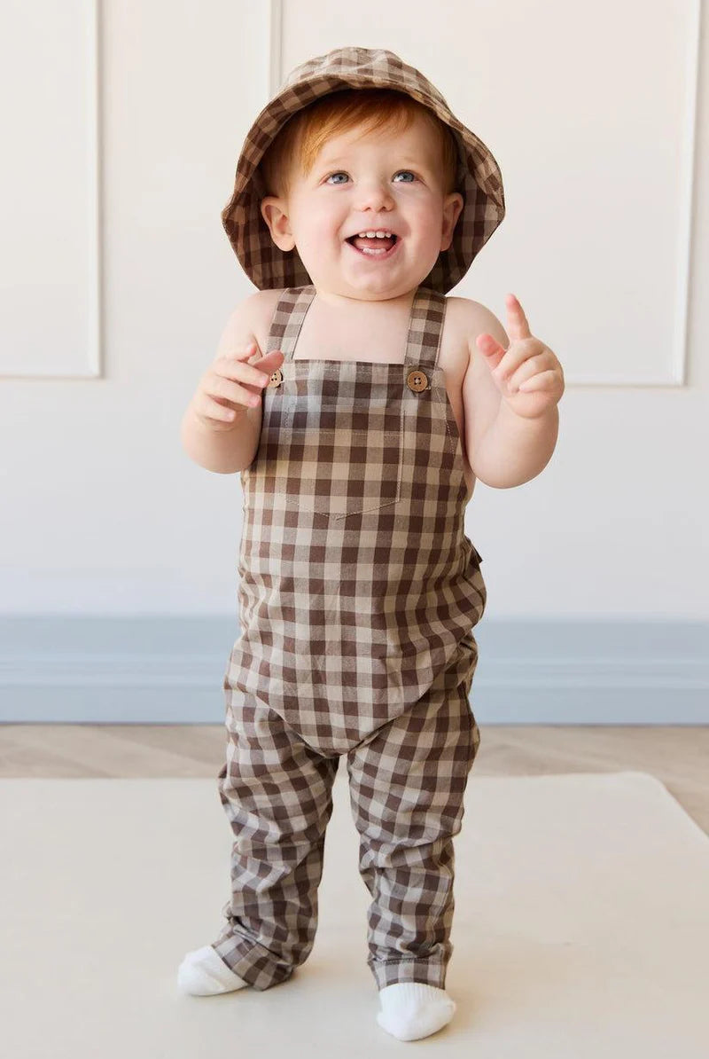 Jamie Kay - Organic Cotton Kingston Overalls (Gingham Shake) Jamie Kay