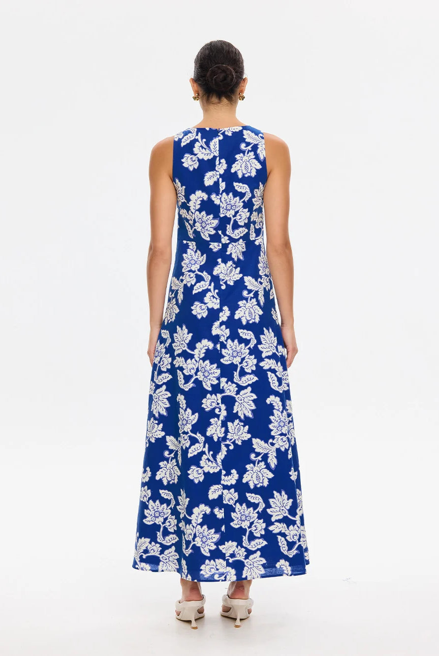 Kivari - Linda Maxi Dress (Blue Butter) Kivari