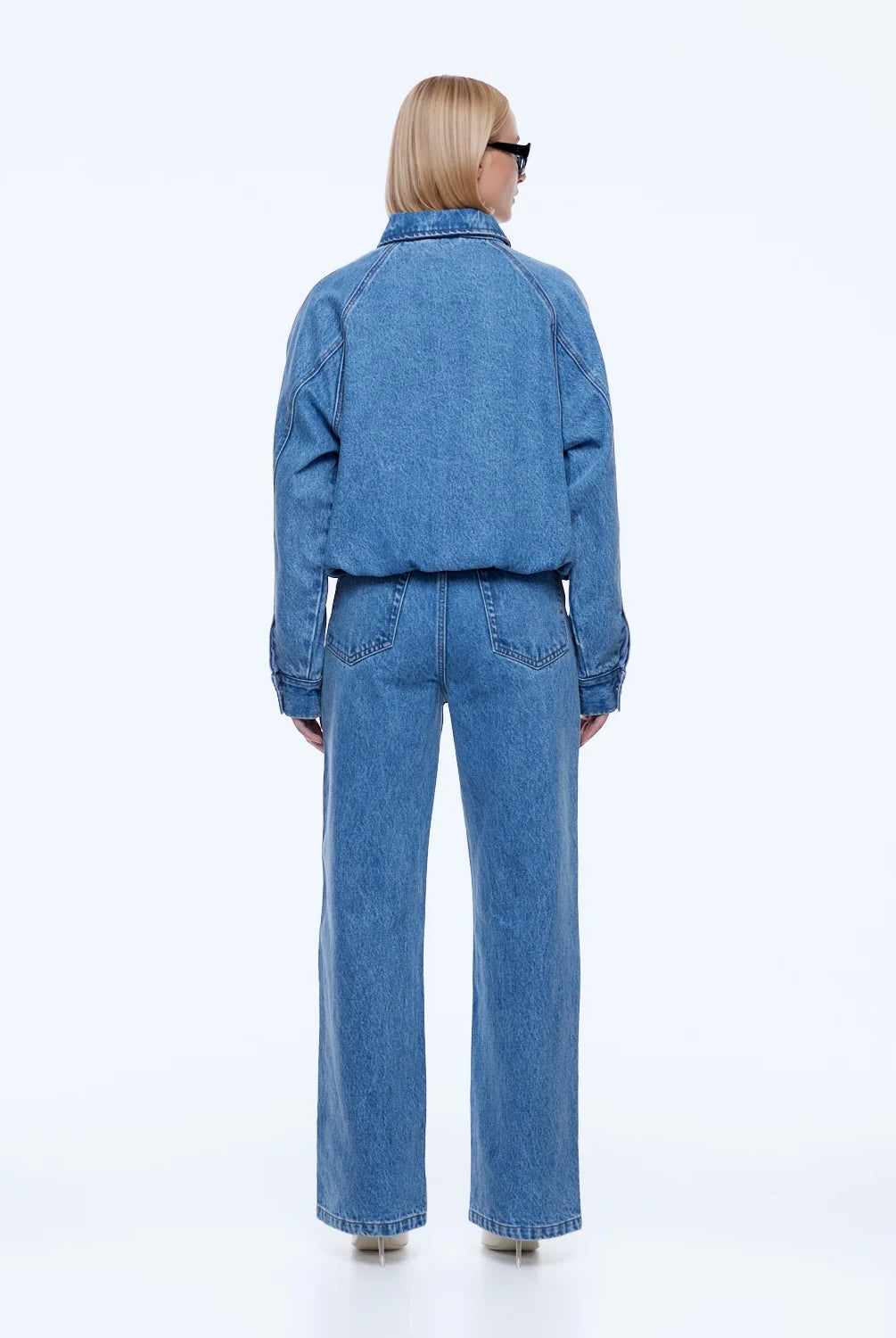 Ena Pelly - Billy Denim Bomber (Light Indigo) Ena Pelly