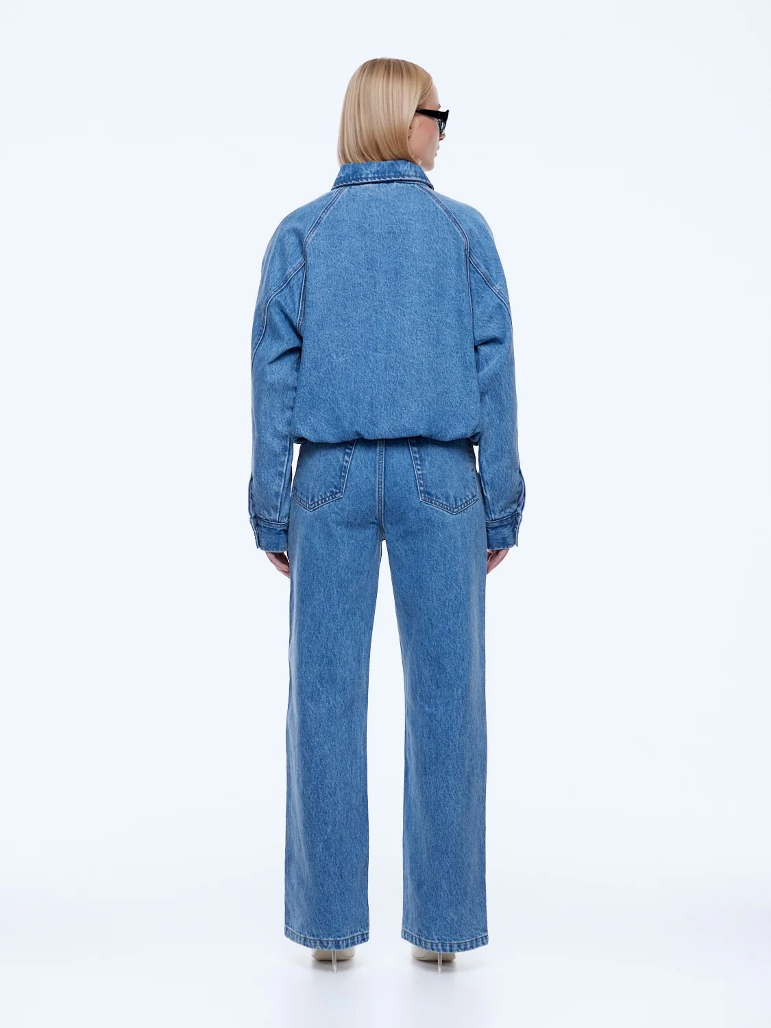 Ena Pelly - Billy Denim Bomber (Light Indigo) Ena Pelly