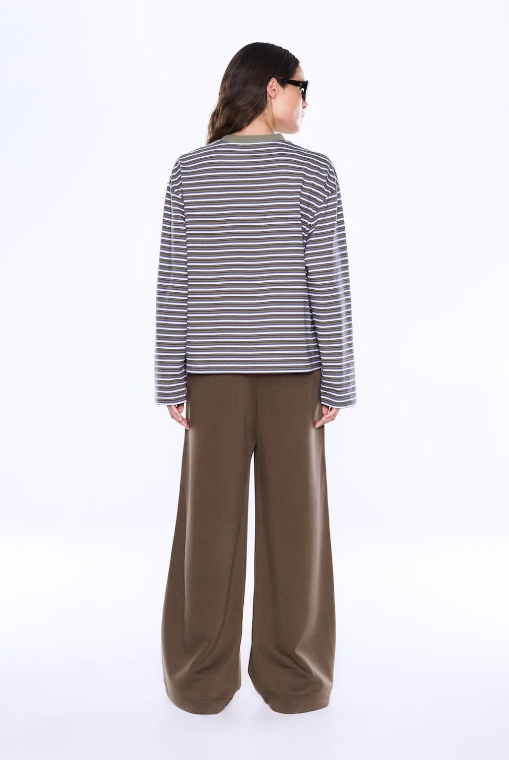 Ena Pelly - Maria Boxy Long Sleeve Tee (Monroe) Ena Pelly