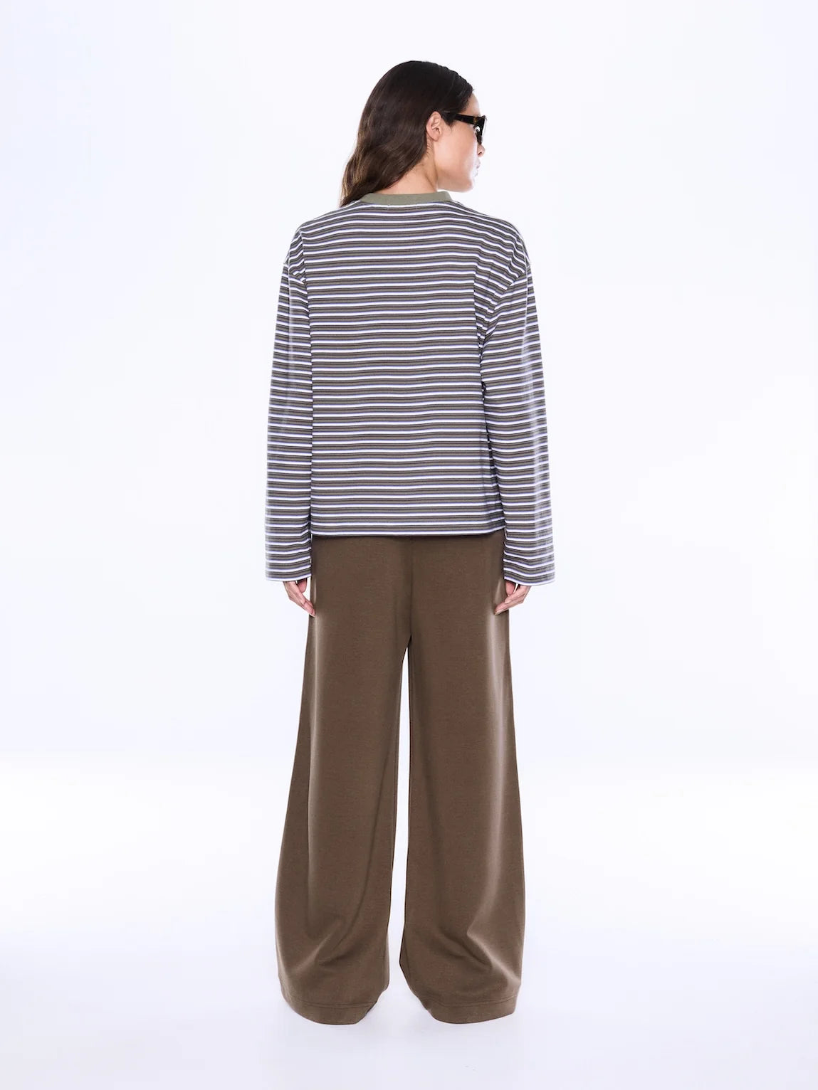 Ena Pelly - Maria Boxy Long Sleeve Tee (Monroe) Ena Pelly