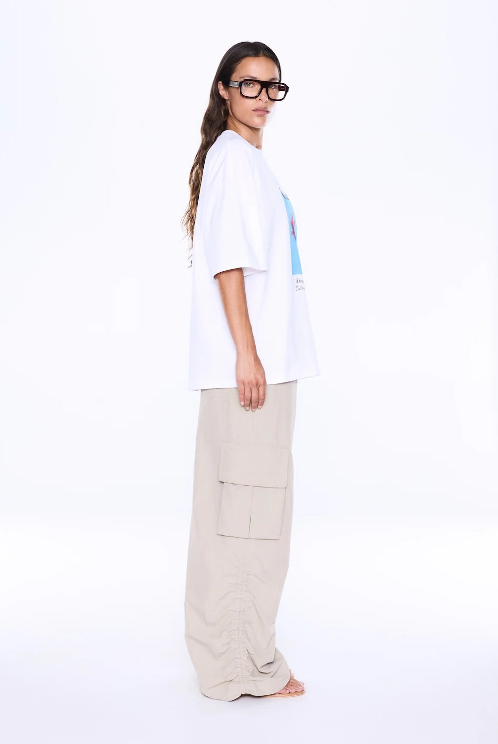 Ena Pelly - Maeve Relaxed Tee (Rose Garden) Ena Pelly