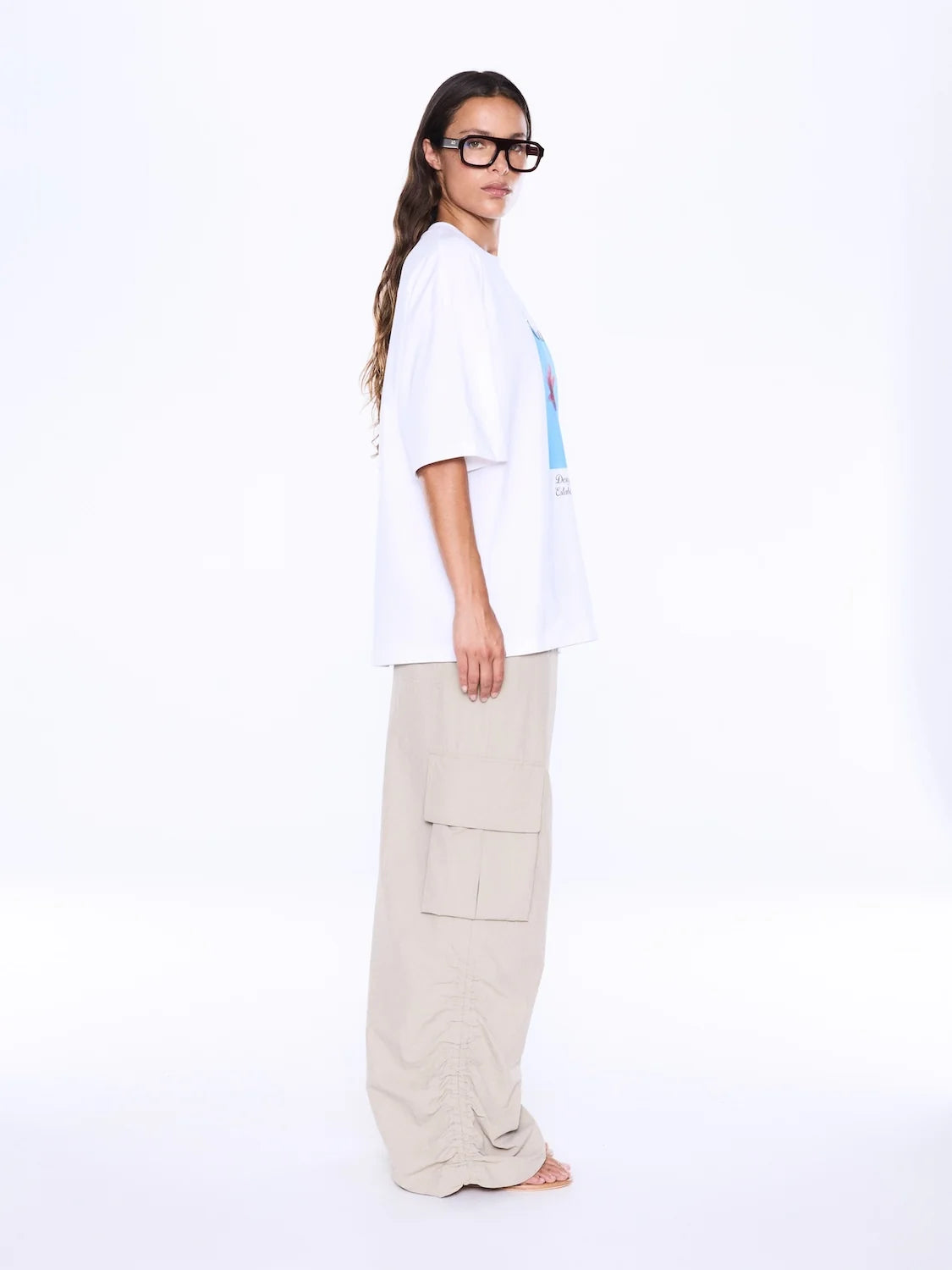 Ena Pelly - Maeve Relaxed Tee (Rose Garden) Ena Pelly