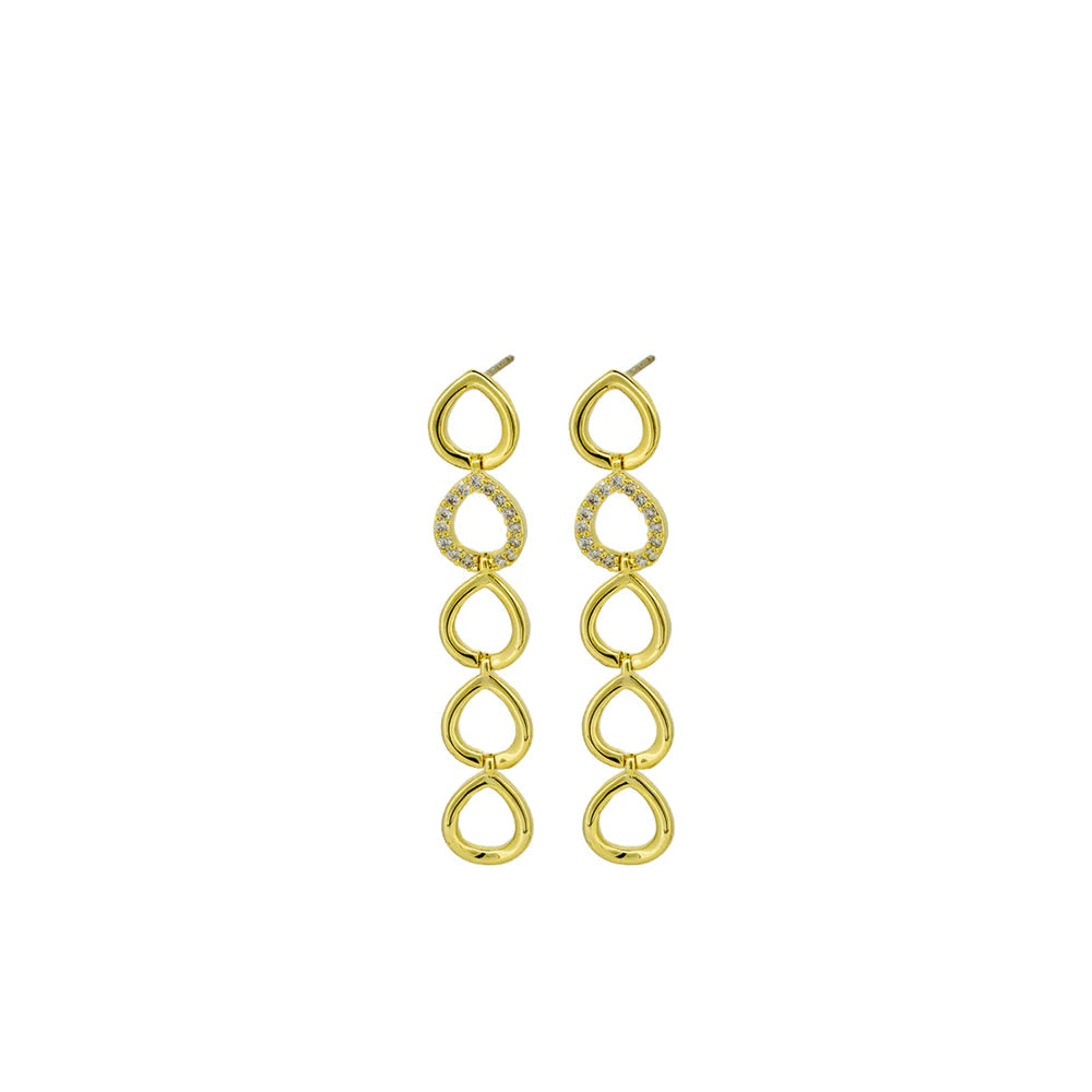 Jolie & Deen Constance Earrings - Gold Jolie & Deen