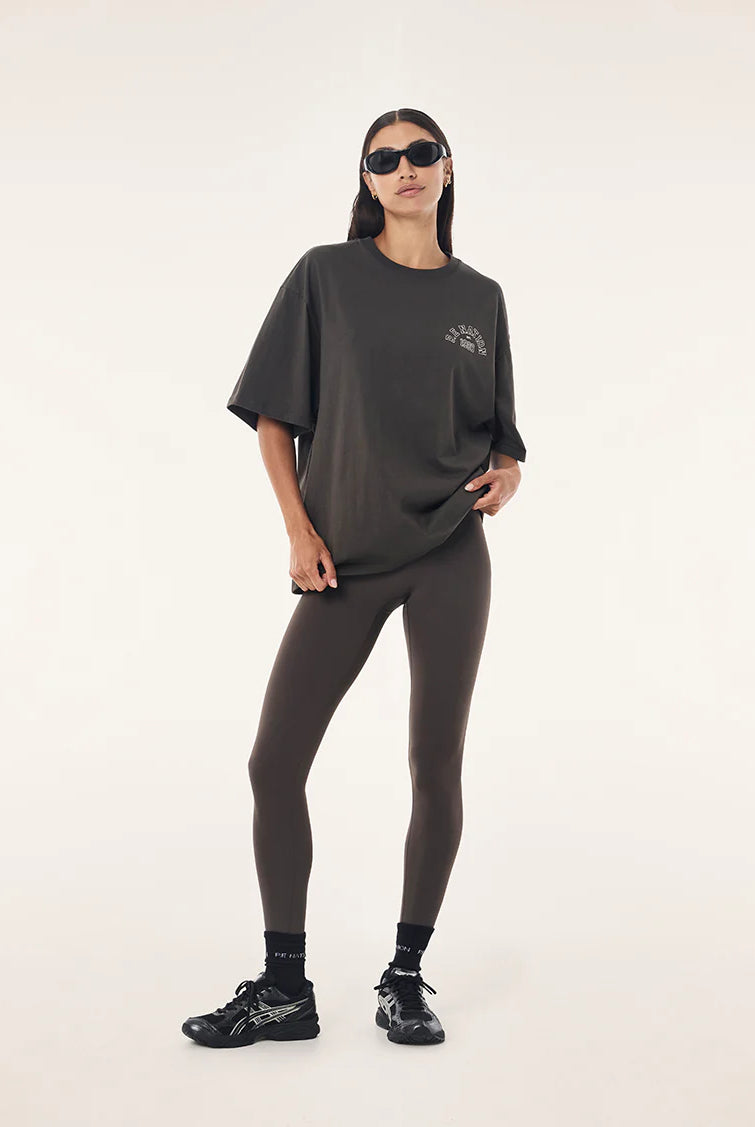 P.E Nation - Established Oversized Tee (Dark Olive) P.E Nation