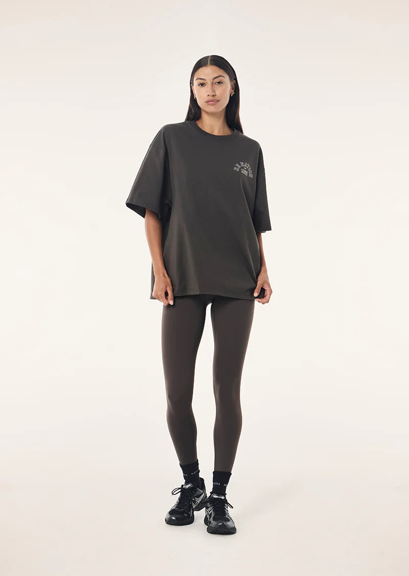 P.E Nation - Established Oversized Tee (Dark Olive) P.E Nation