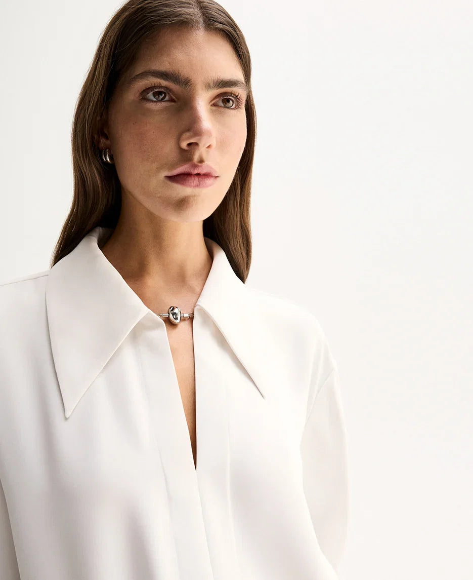 Elka Collective - Millicent Shirt (Ivory) Elka Collective