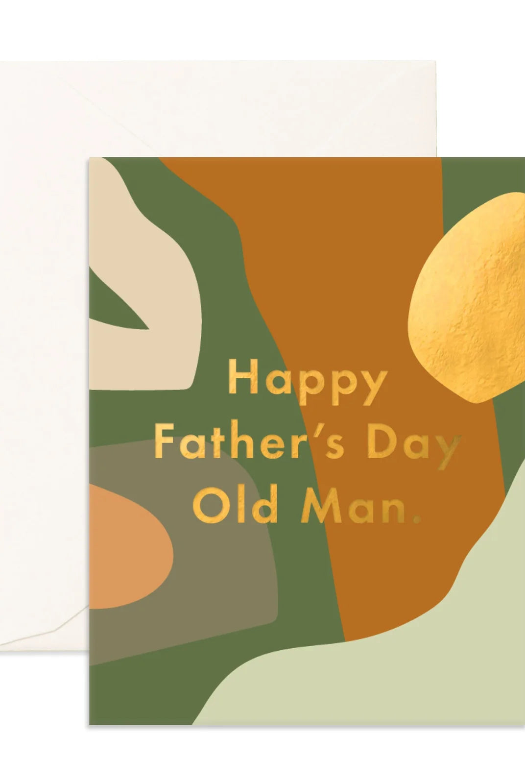 Fox & Fallow - Father's Day Old Man Paint Greeting Card Fox & Fallow
