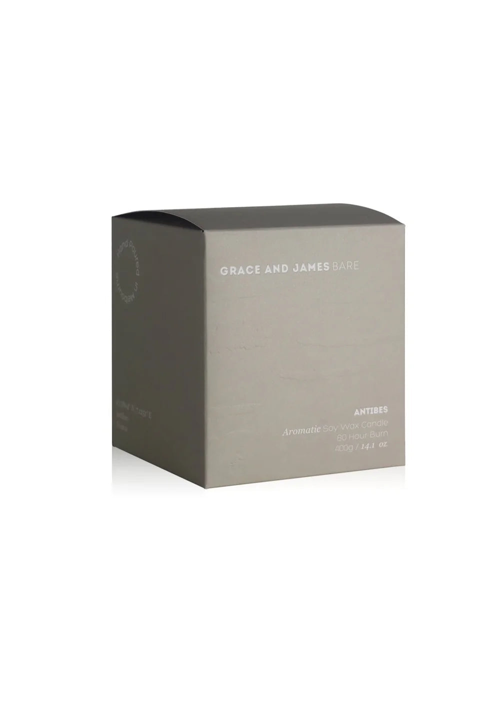 Grace and James Bare 80hr Candle - Antibes Grace and James