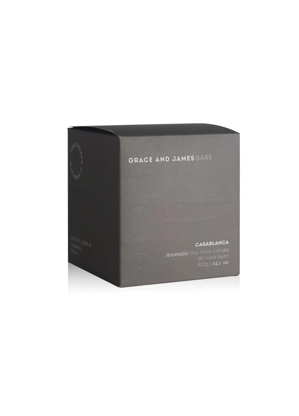 Grace and James Bare 80hr Candle - Casablanca Grace and James
